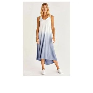 Z supply ombré dress white and blue hardly worn